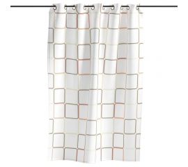 Занавеска для ванной комнаты MY SPACE Quadro (12 люверсов) 180x240 PEVA EV180240003 