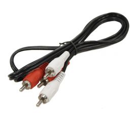 Аудио-видео шнур 2RCA-2RCA TWIST 1,2 метра 2RCA-2RCA-1.2M 