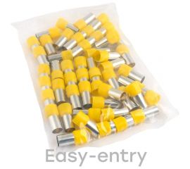 Штыревой втулочный изолированный наконечник EKF PROxima НШвИ 70,0-20, 50 шт. nhvi-70.0-20 