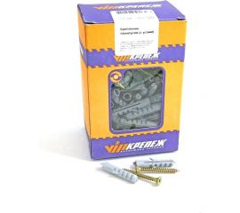 Набор крепления плинтусов VIPкрепеж 14824 дюбель с усами 115 штук 43004 VIPS 