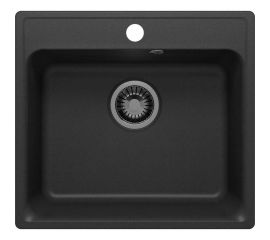 Кухонная мойка Polygran Quartzbond bond-530 уголь 688230 