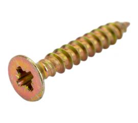 Саморез Мир крепежа DIN 7962, 3,0x20 мм, Pozi, желтый цинк, 1000 шт. Т0000004144 