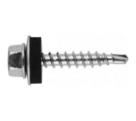 Саморез Мир крепежа 4,8x29 кровельный по дереву цинк (500 шт) Т0000007543 