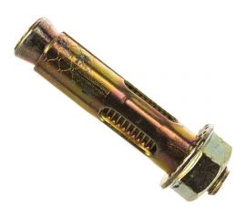 Анкерный болт с гайкой Качественный КРЕПЕЖ 10х50 15 шт 0200029 КЧ 