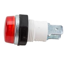 Сигнальная арматура Emas 14мм красная с лампой 220В S140NK 