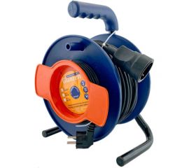 Силовой удлинитель на катушке GLANZEN ПВС 3x0,75 арт. EC-50-014 