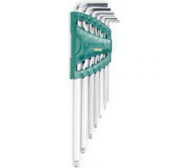 Шестигранники SATA 7 предметов, сферические концы, пластиковый блистер SVCM+ 09109 