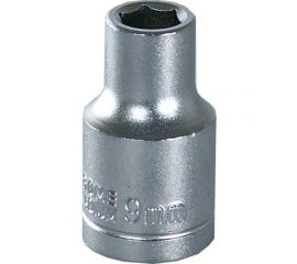 Головка торцевая 30164-09 9 мм, 1/2""DR, 6-гранная, хром-ванадий KING ROY 34239 