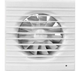 Осевой вытяжной вентилятор ВИЕНТО с обратным клапаном и таймером, малошумный, 130 м3, шарикоподшипник ВИЕНТО 100СТK STILL-B 