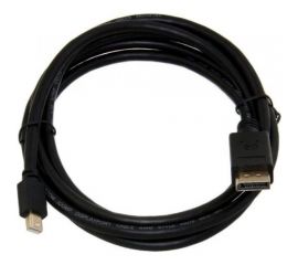 Кабель-переходник Telecom Mini DisplayPort M - Display Port M, 4K*60Hz, 1.2V, 1,8м TA682-1.8M 