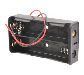 Отсек для элементов питания Robiton Bh2x18650 с двумя проводами PK1 16491 