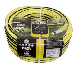 Поливочный армированный шланг REDO Premium Lemon пятислойный, 1/2"", 50 м 601250 