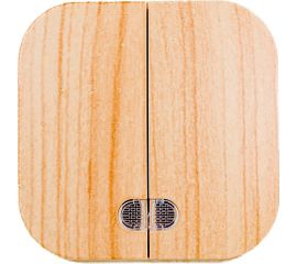 Выключатель IEK ВС20-2-1-ХС 2-кл. инд. о/у 10А GLORY сосна EVH21-K34-10 