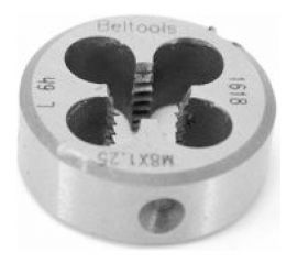 Плашка Beltools М8x1,25 6h левая D=25 мм, ri.129.243 