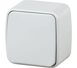 Выключатель Intro 310101 10А, 250В, IP20, ОУ, Polo, белый Б0036092 