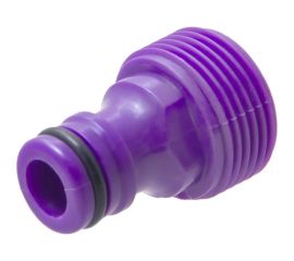 Штуцер под коннектор с наружной резьбой 3/4"", пластик MasterProf ДС.070874 