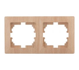Рамка Intro 450211 на 2 поста, СУ, Solo, сосна Б0043416 
