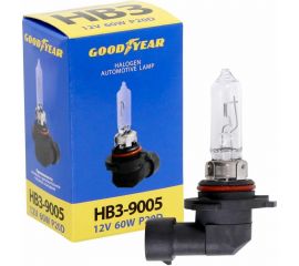 Автомобильная галогенная лампа Goodyear НB3, 12 В, 60 Вт, P20d GY010030 
