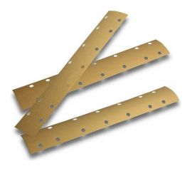 Материал абразивный в полосках 70x420 мм, 14 отверстий, на бумажной основе, Р80, 50 шт BETACORD 224.0080 