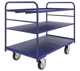 Платформенная тележка с двумя ручками RUSKLAD ТЯ 8, 700x1000 мм, d160 мм ТЯ 8 160 