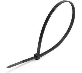 Нейлоновые стяжки FORTISFLEX HCC easyfix 5x250 мм, черный, 100 шт. 87782 