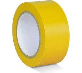 Лента для разметки самоклеящаяся Vell длина 33 м, ширина 50 мм, желтая, 0,15 мм, ПВХ (Standart) 301583 