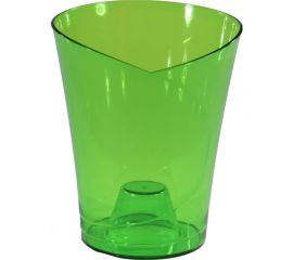 Кашпо bmc Орхидея КШ 6443 14х17.5 см, 1.5 л, зелёное 057613 