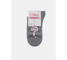 Женские хлопковые носки Conte elegan t classic 17с-183сп, р.25, 537 серый 1001320730040016537 