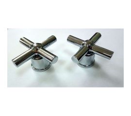 Маховик ARCO DA VELLA КРЕСТ пластик B307 под кран-буксу квадрат (к/б 08266) 10454 