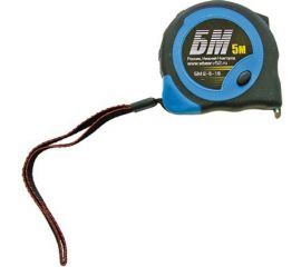 Рулетка БМ Велюр 5 м, с двумя фиксаторами, 5x19 мм 01233 
