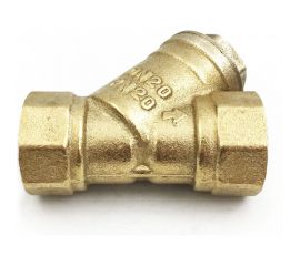 Фильтр сетчатый DN.ru ФС Ду15 Ру20 внутренняя резьба, латунный, со сливной пробкой D260-00876 