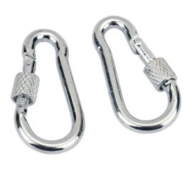 Карабин с фиксатором STARFIX М4, DIN 5299 D, 2 шт. SMM1-53192-2 