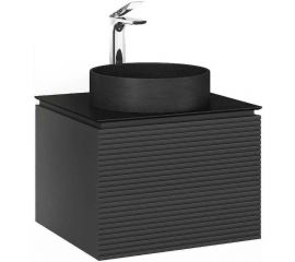 Тумба Jorno Stone 60 подвесная, антрацит Stn.01.60/P/A/JR 