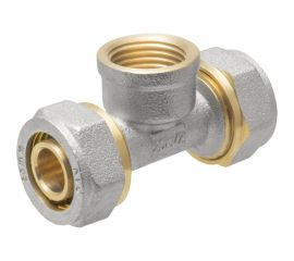 Тройник 20х1/2"х20 ц/г/ц Rvc RC 00712 