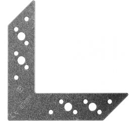 Плоский уголок VORMANN 156х110х32х2 мм, оцинкованный 71 004 000 