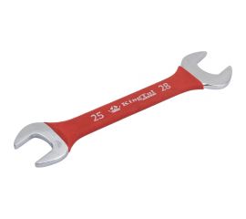 Рожковый ключ KingTul 25x28 мм, в прорезиненной оплетке KT-102528k(322528) 