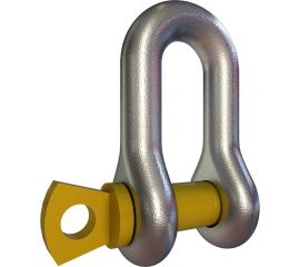 Прямая такелажная скоба CERTEX грузоподъемность 1,5 тонны SAK15S 
