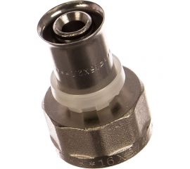 Соединитель, пресс с переходом на внутреннюю резьбу 16х3/4 Valtec VTm.202.N.001605 