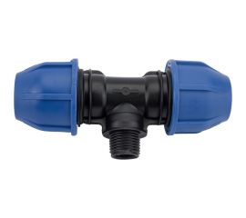 ПНД Тройник Rvc наружная резьба 25x1/2 UNIO/ 12596 