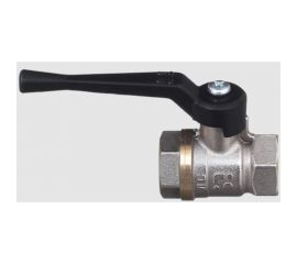 Шаровой кран БАЗ 11Б27п1 Ду25 А30 вр/вр рычаг никель PN40 БАЗ.А30.0.25.40.Н 