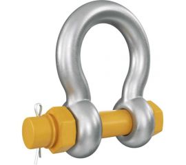 Омегообразная грузовая скоба Центр грузоподъемного оборудования DIN 833, с гайкой, Q=3,25 т 4687203388157 