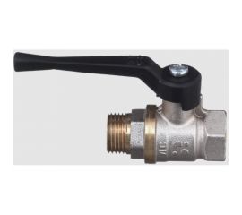 Шаровой кран БАЗ 11Б27п1 Ду32 А31 вр/нр рычаг никель PN40 БАЗ.А31.0.32.40.Н 