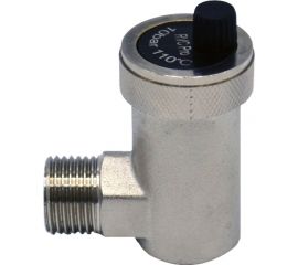 Воздухоотводчик Rvc 1/2 автоматический, никелированный, угловой 11914 