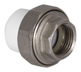 Муфта TEBO TR-TB комбинированная, разъемная, внутренняя резьба, американка, 20x1,2 O-ring 015022002 