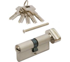 Цилиндровый механизм VETTORE ZN M100 ZC NI 50Tx50, 5 ключей, никель 20101 