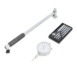 Нутромер CNIC индикаторный 50-160мм, глуб.изм. 200мм 0,01, 9 вставок Шан 570-225 23644 