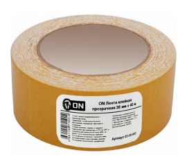 Клейкая прозрачная лента ON 36 мм х 40 м 02-20-002 