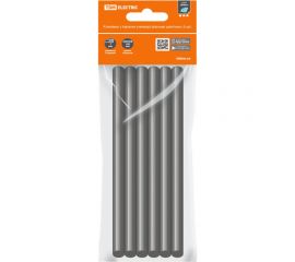 Стержни клеевые универсальные черные Алмаз (6 шт; 7x100 мм) TDM SQ1024-0502 