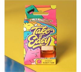 Подвесной ароматизатор в бутылочке LUAZON размер XXL, Бабл-Гам 5275515 