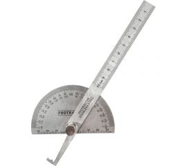 Транспортир с линейкой ООО "ОПТИКОМ ЭЛЕКТРИК" 100 мм 2002.0150 